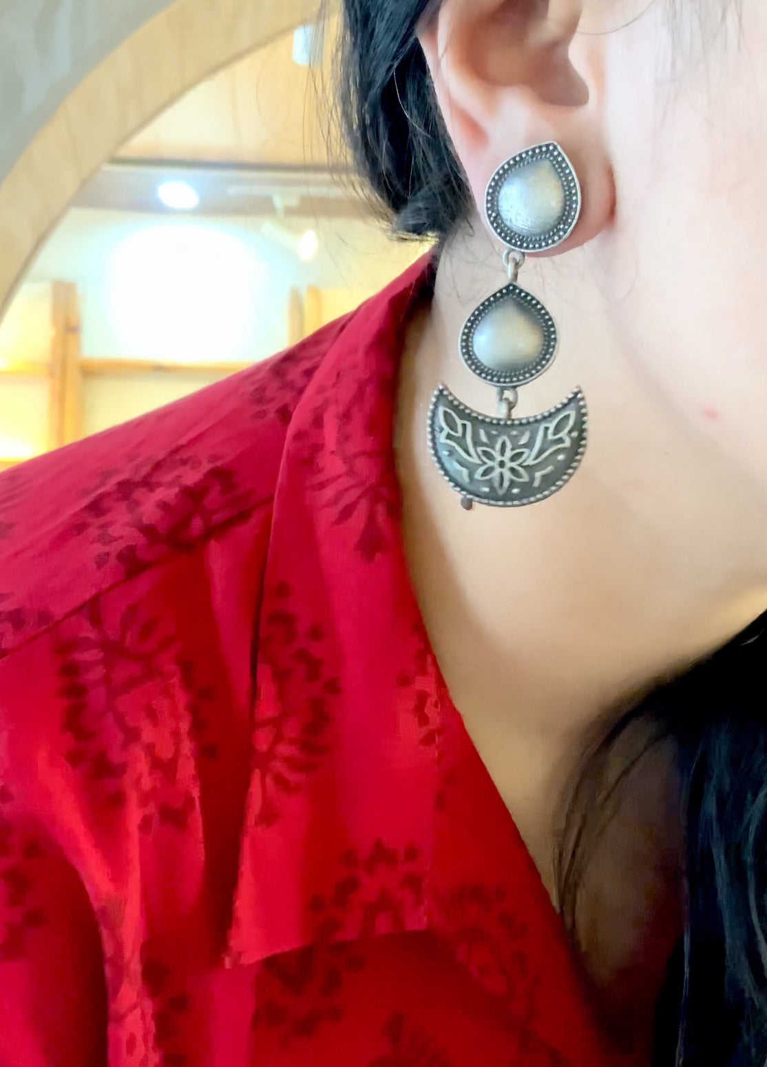 Afghan jhumkas