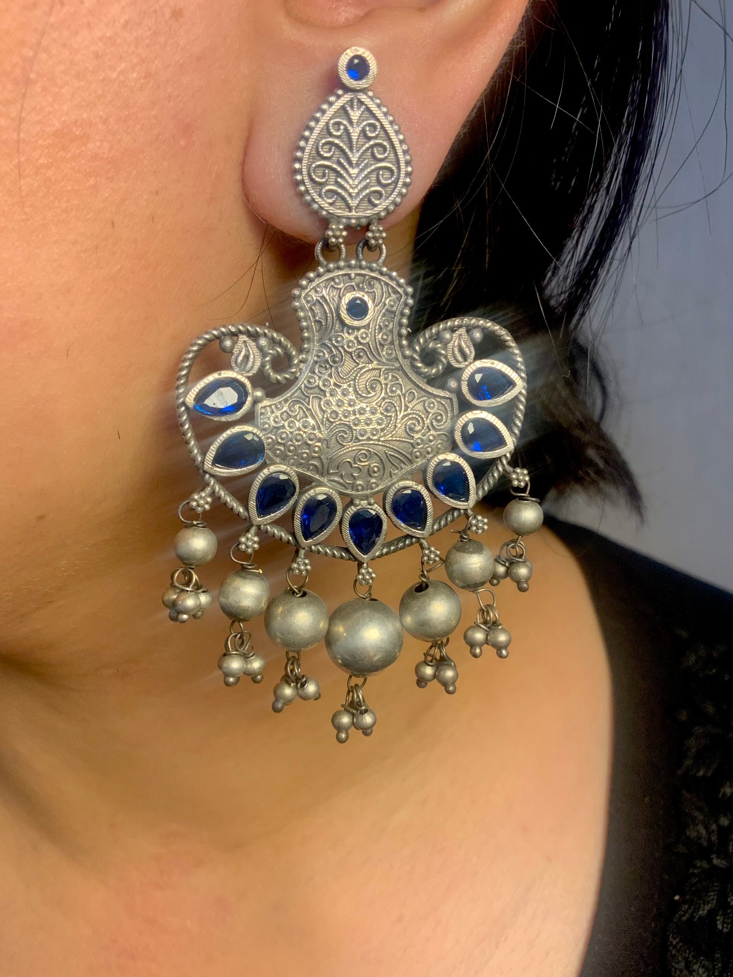 Taraash jhumkas