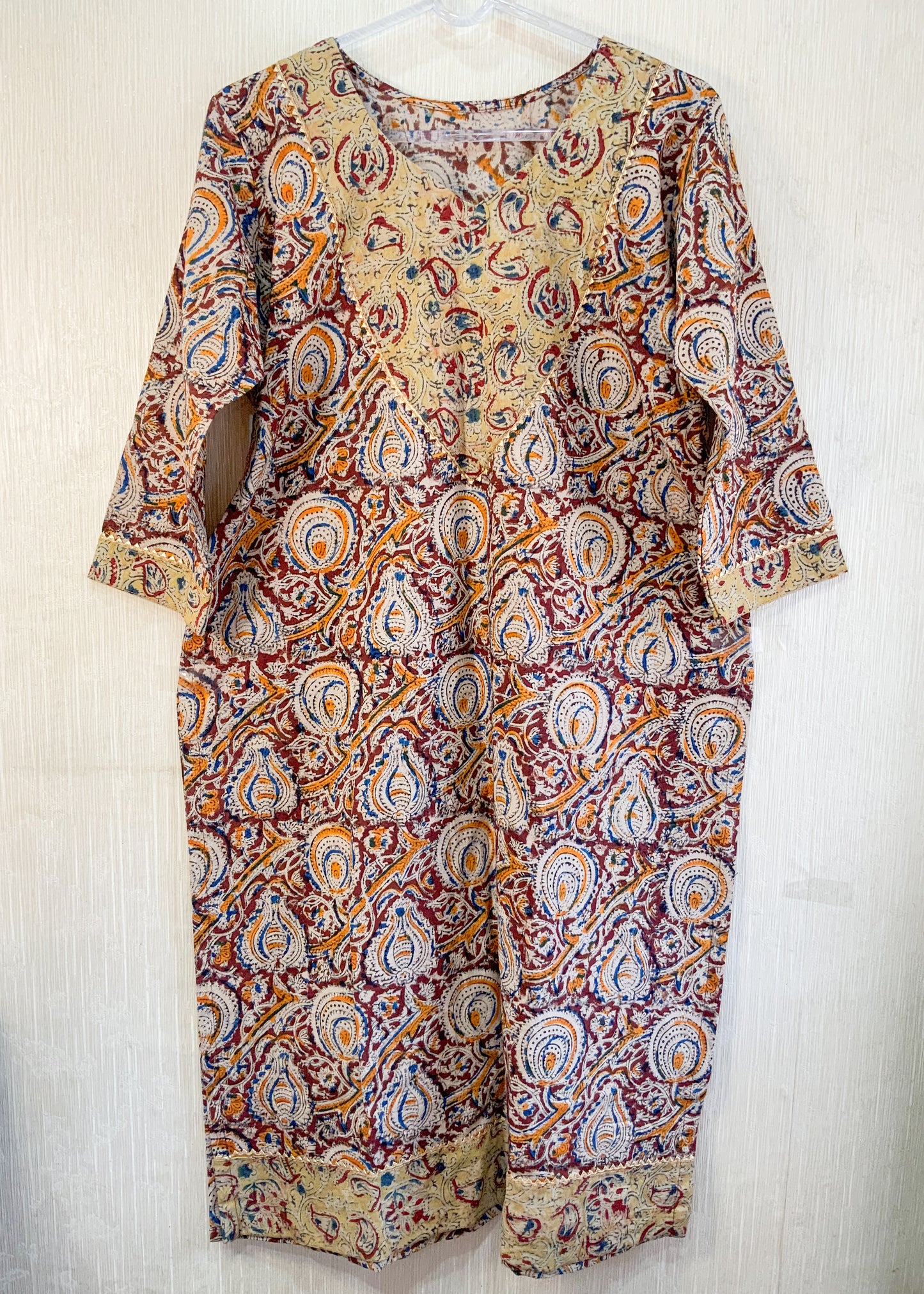 Bagh kalamkari paisely set