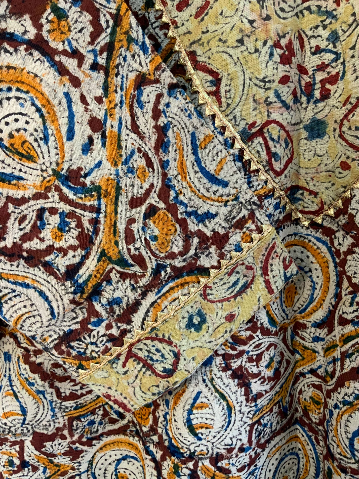 Bagh kalamkari paisely set