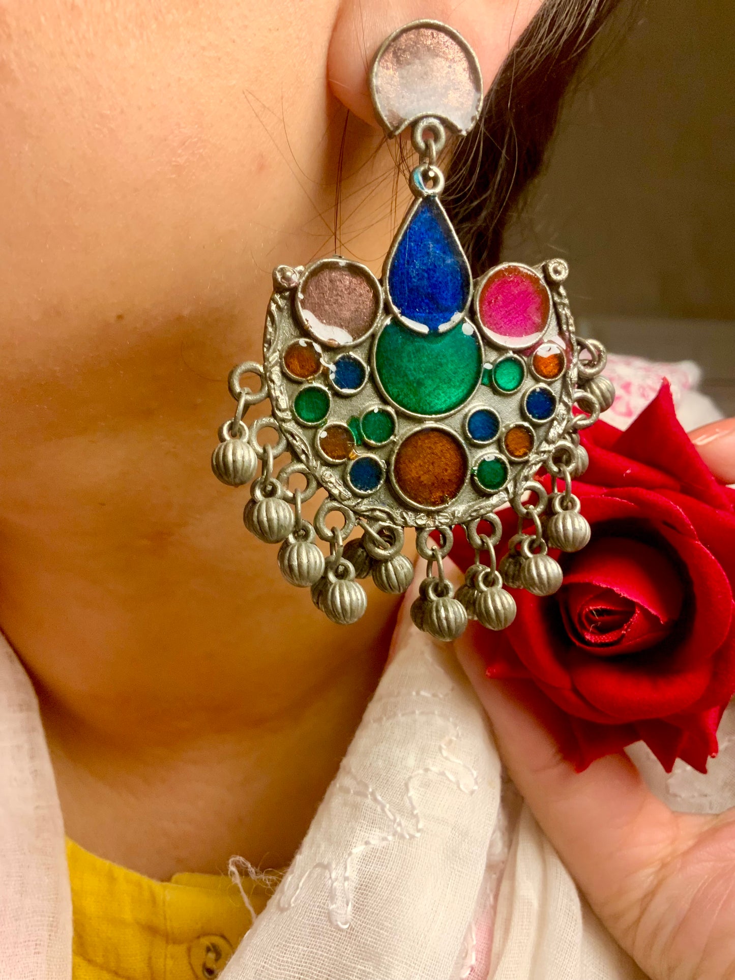 Mehrunisa jhumkas