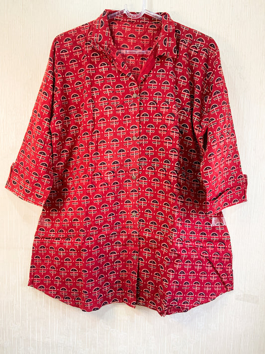 Indie chic red coord