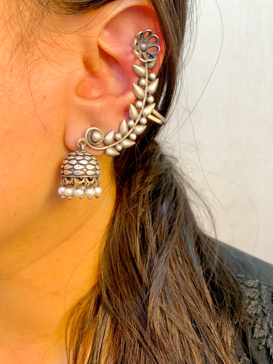 Vanlata cuff jhumkas