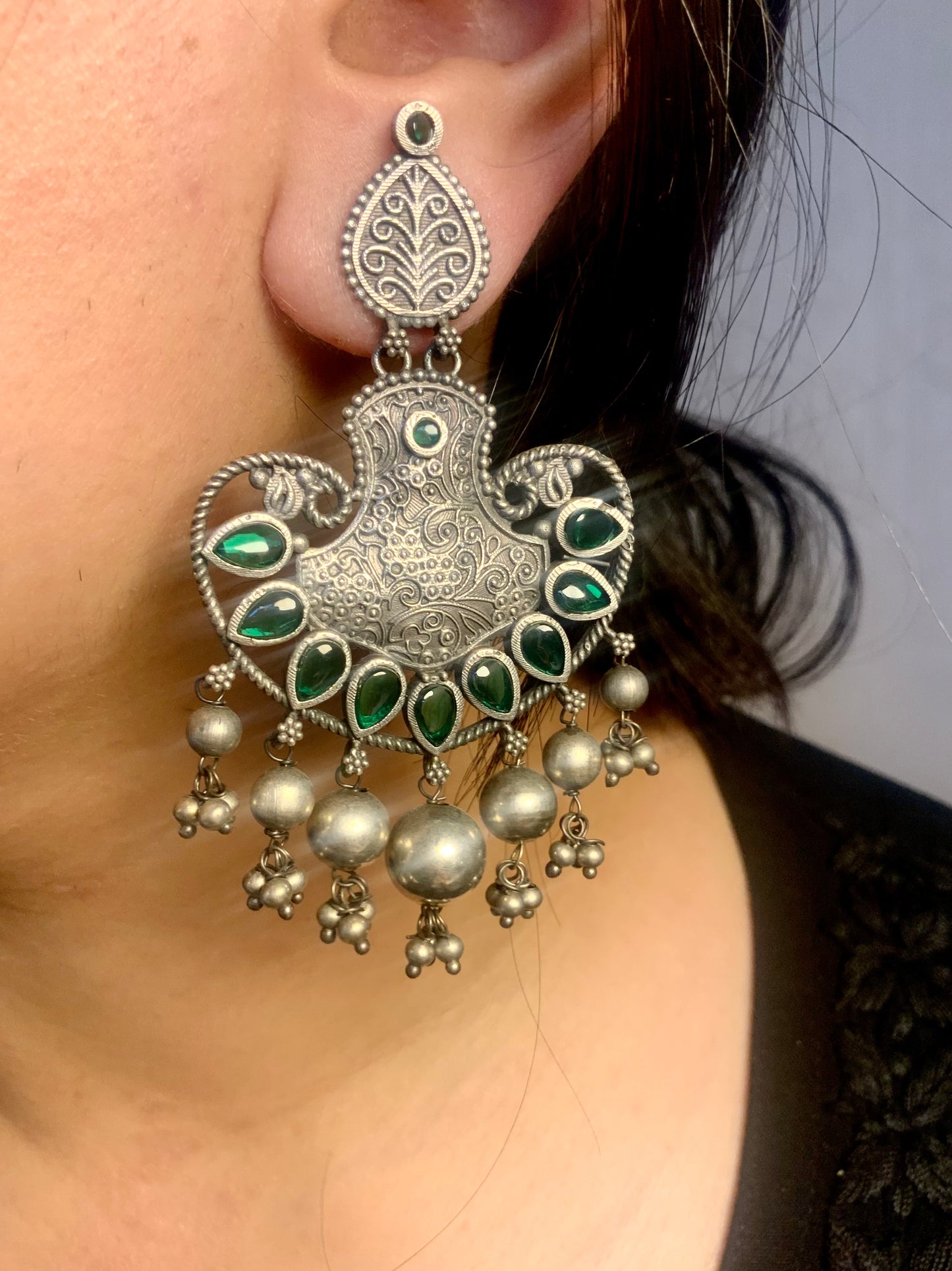 Taraash jhumkas