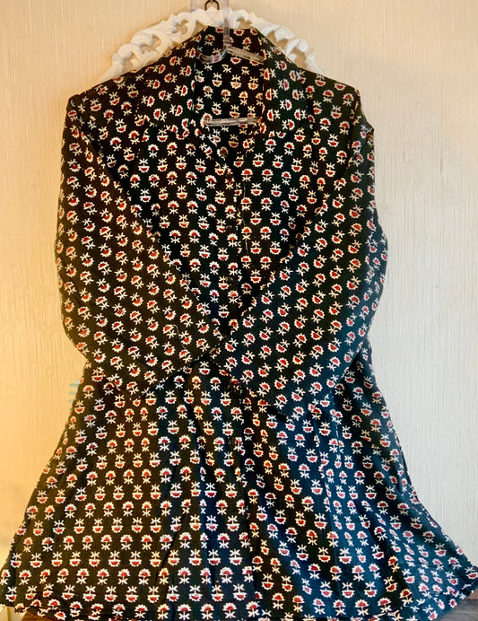 Kaali chaap coord set