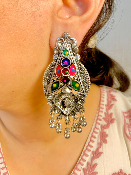 Kathakali Nritya studs