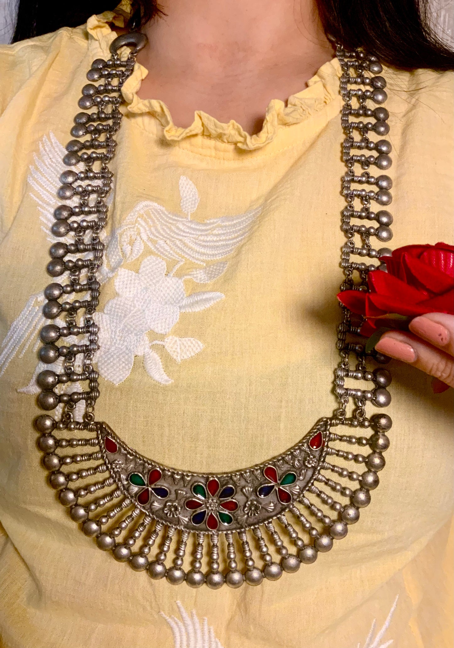 Chand phool necklace